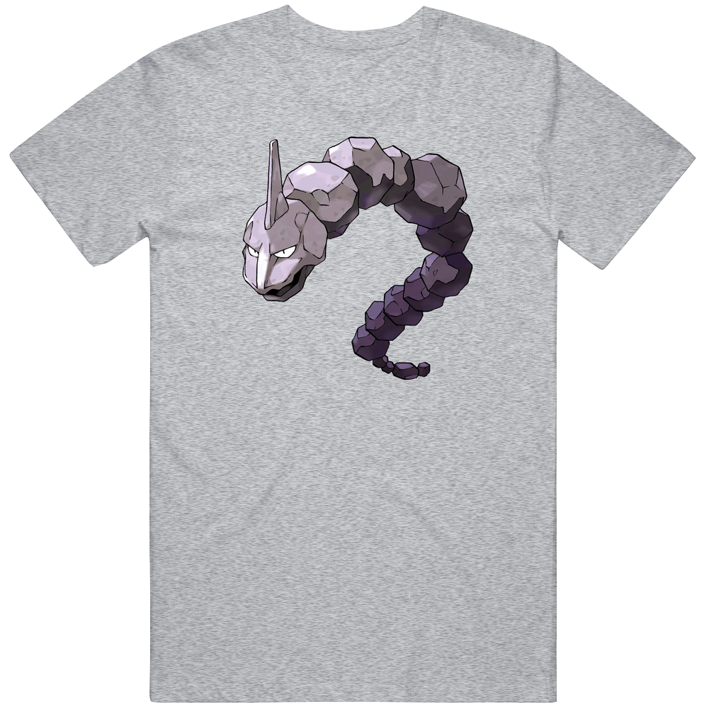 Onix Pokemon Video Game A Pig In T Shirt