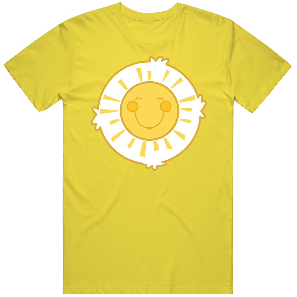 Funshine Bear Care Bears Halloween Group Costume vintage retro daisy yellow T Shirt Funshine Bear Care Bears Halloween Group Costume vintage retro daisy yellow T Shirt