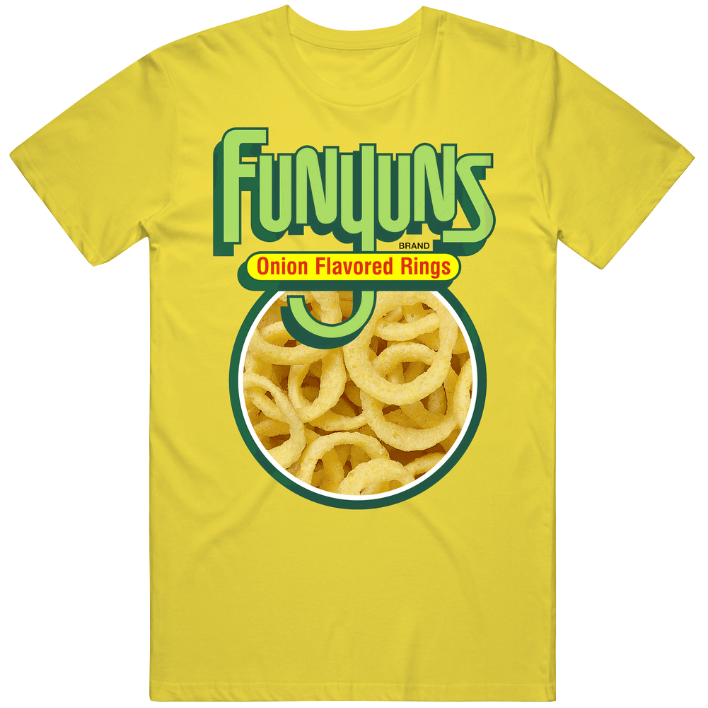 Funyuns Onion Flavored Rings Snack Foodie Fan vintage retro daisy yellow T Shirt Funyuns Onion Flavored Rings Snack Foodie Fan vintage retro daisy yellow T Shirt