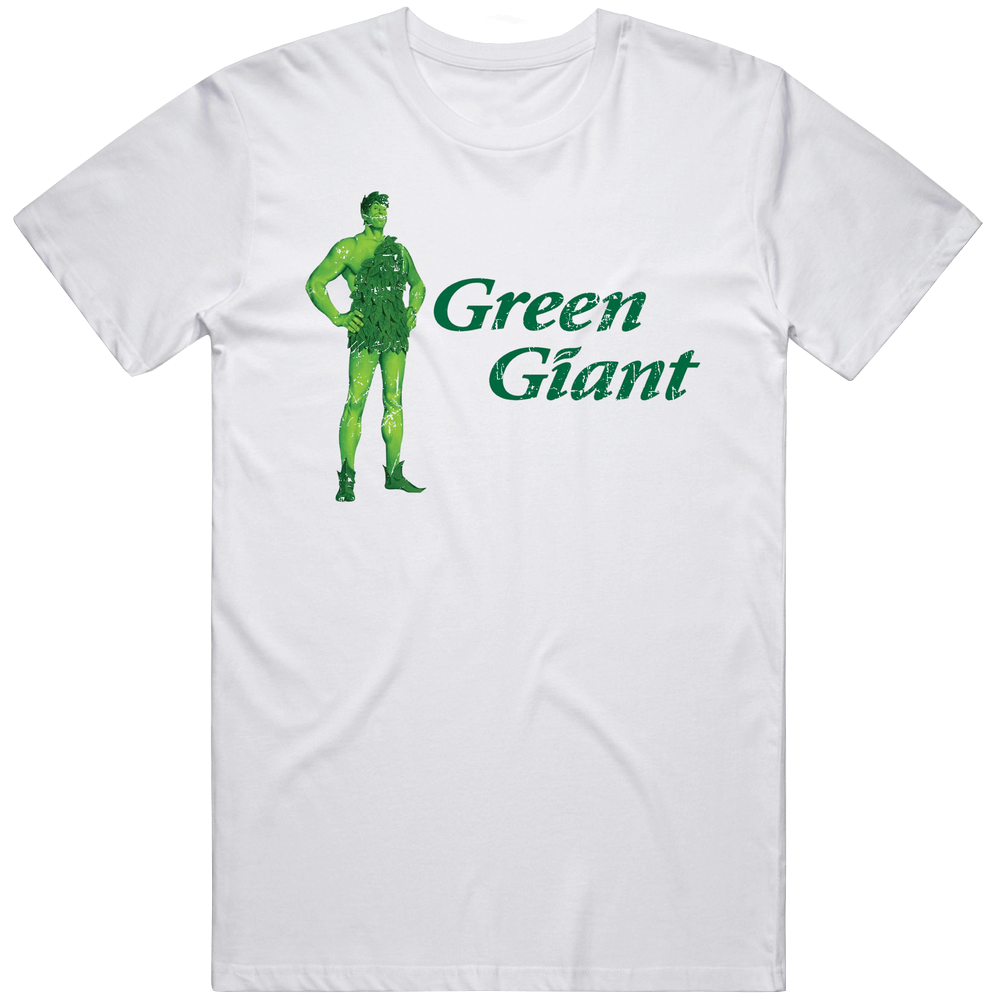 Green Giant Cool Popular Food Drink Restaurant Brand Logo Gift Retro Vintage Classic Food T Shirt