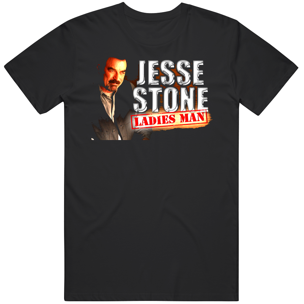 Jesse Stone Man Mens Size Large Black T Shirt Jesse Stone Man Mens Size Large Black T Shirt