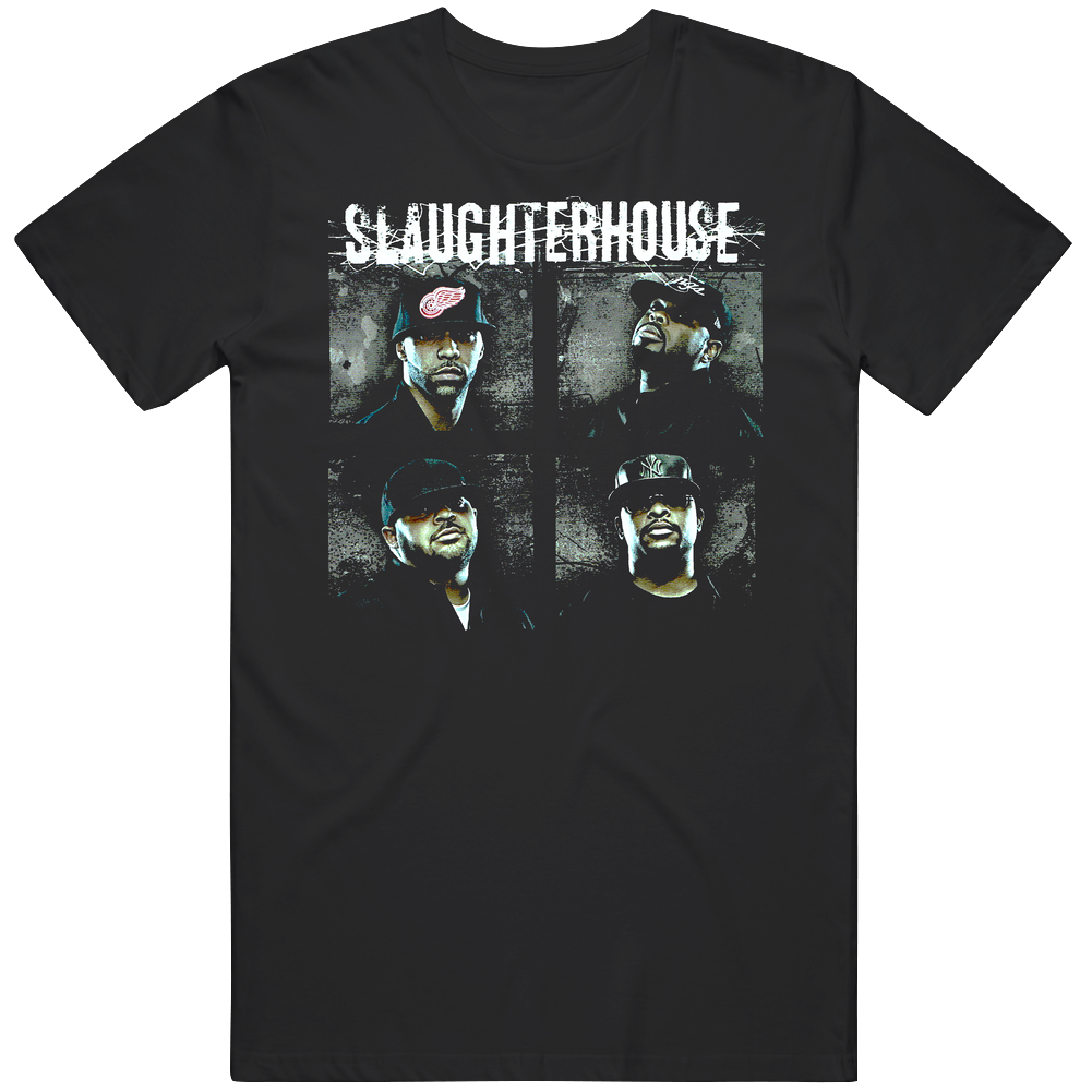 Slaughter House Rap Mens Size Large Black T Shirt