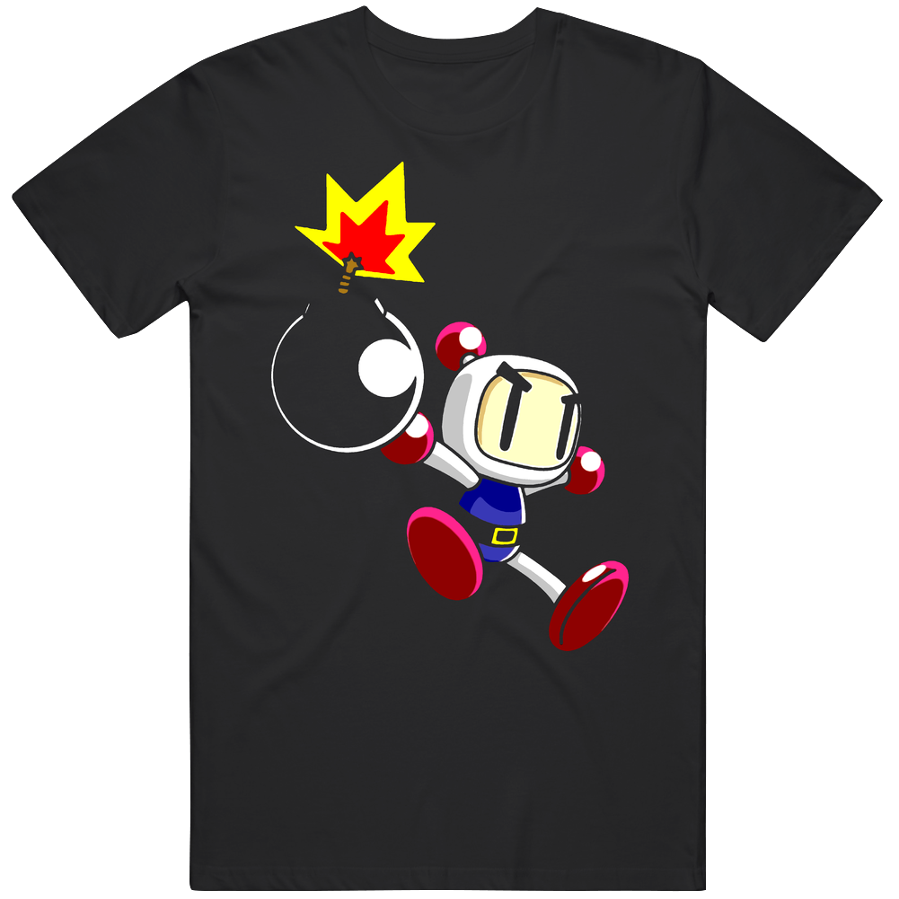 Bomberman Video Game Mens Size Large Black T Shirt Bomberman Video Game Mens Size Large Black T Shirt