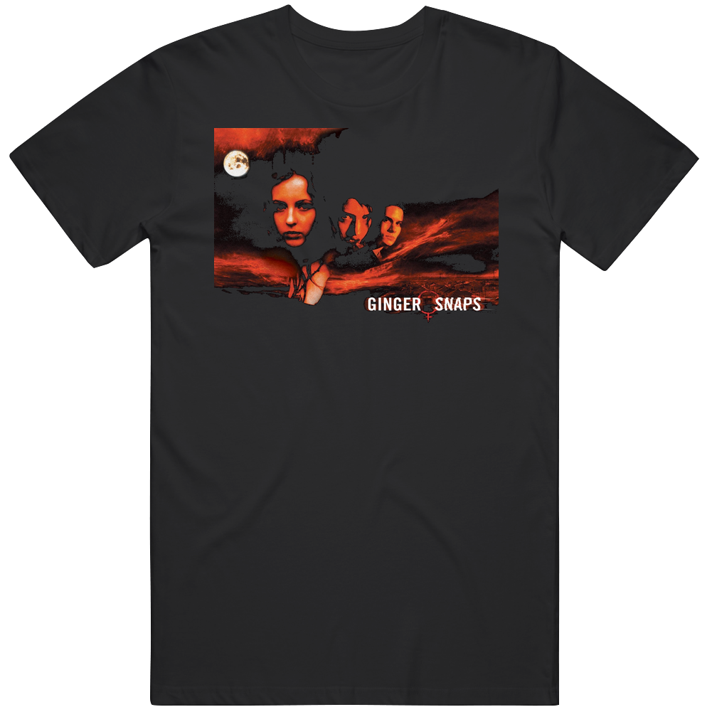 Ginger Snaps Werewolf Cult Horror Movie Mens Size Large Black T Shirt