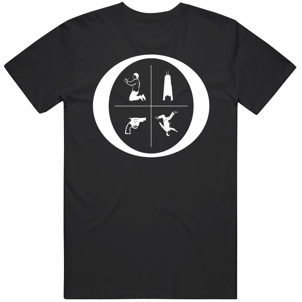 Ozark Logo O Netflix Original Fan Mens Size Large Black T Shirt