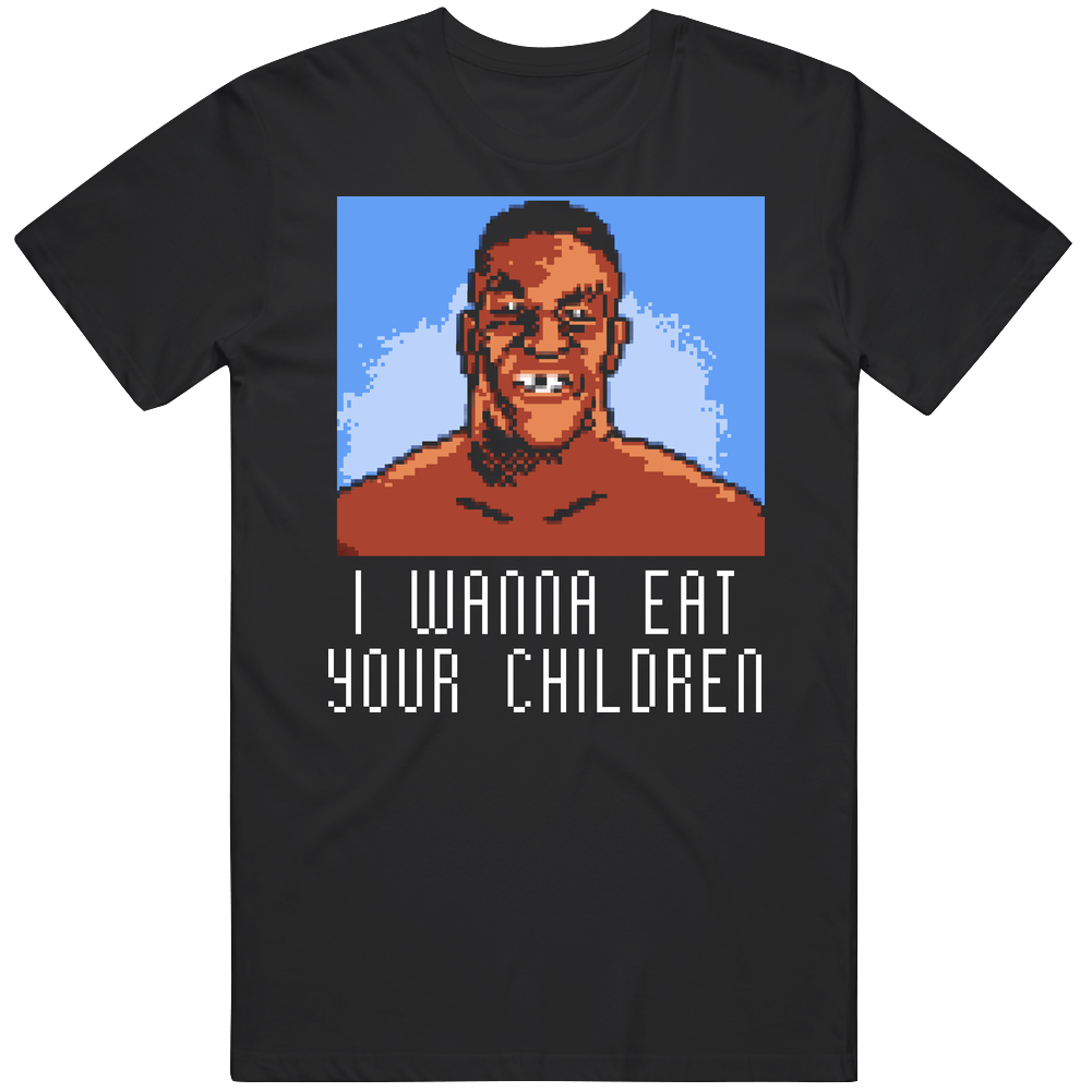 Mike Tyson Punchout 8bit Mens Size Large T Shirt Mike Tyson Punchout 8bit Mens Size Large T Shirt
