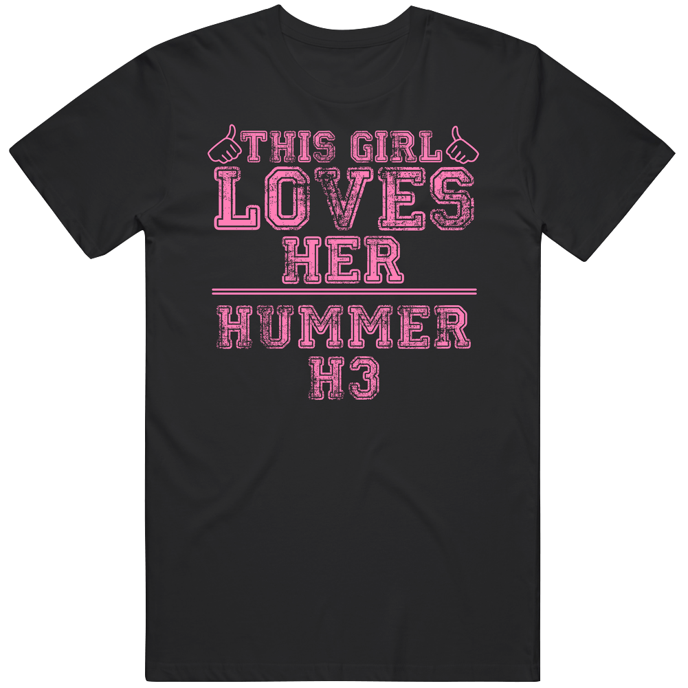 This Girl Loves Her Hummer H3 Car Enthusiast Black MENS SIZE LARGE T Shirt This Girl Loves Her Hummer H3 Car Enthusiast Black MENS SIZE LARGE T Shirt