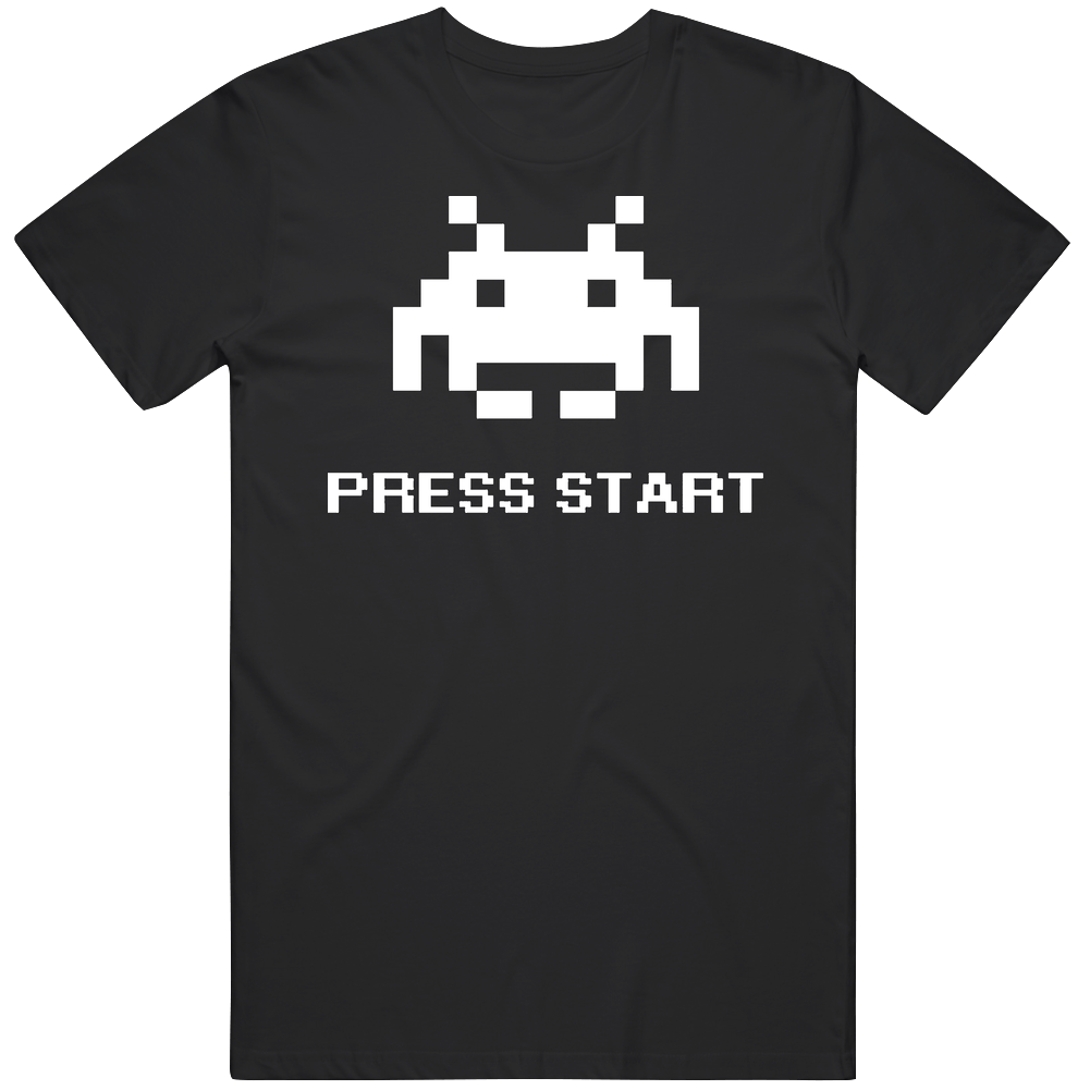 Space Invaders Atari Video Game Black Mens Size Large T Shirt Space Invaders Atari Video Game Black Mens Size Large T Shirt