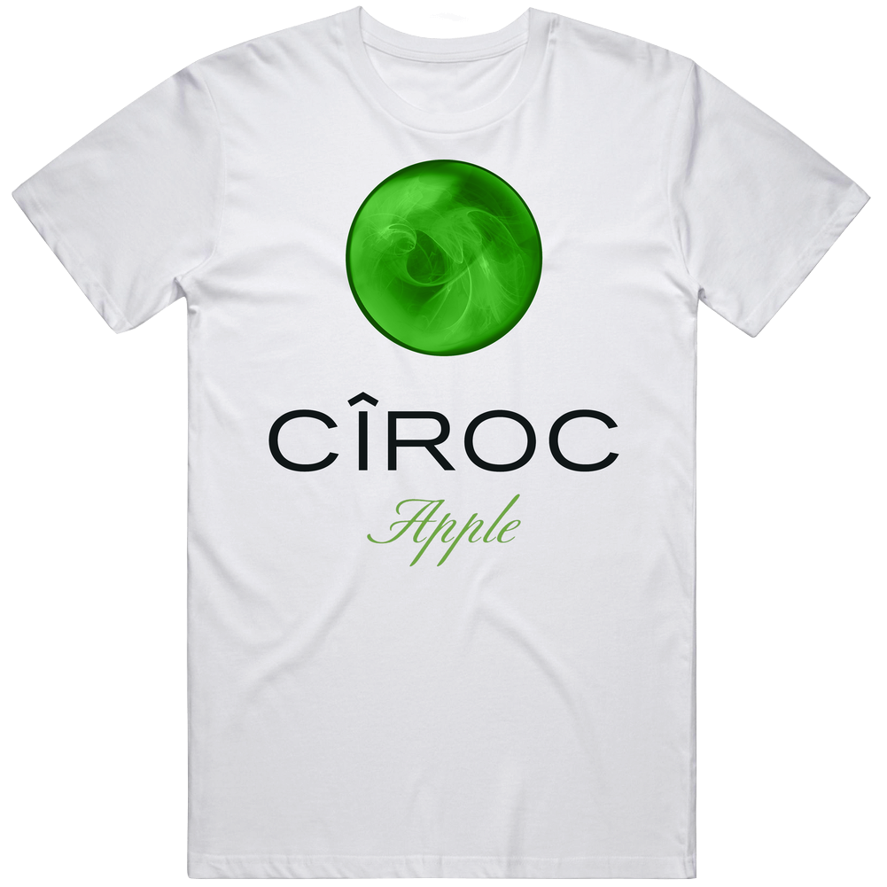 Ciroc Apple Vodka Halloween Costume Mens Size Large White  T Shirt