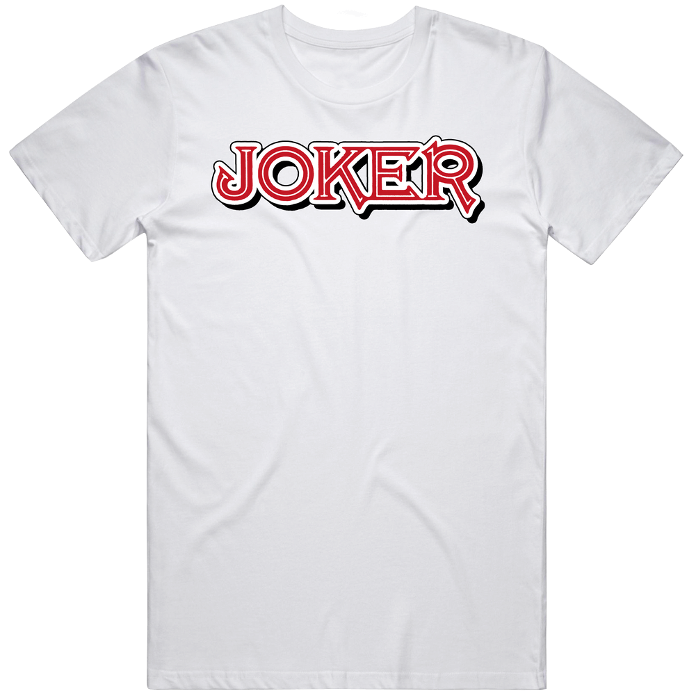Joker Rolling Papers Smokers Tobacco Marijuana Lovers Mens Size Large White  T Shirt