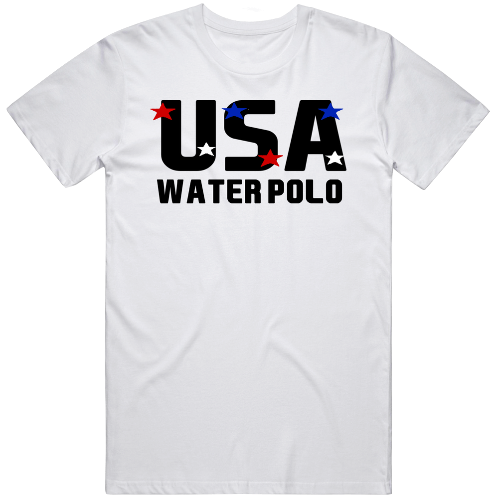 Water Polo Usa Hobbies Sports And Activities Mens Size Large White  T Shirt