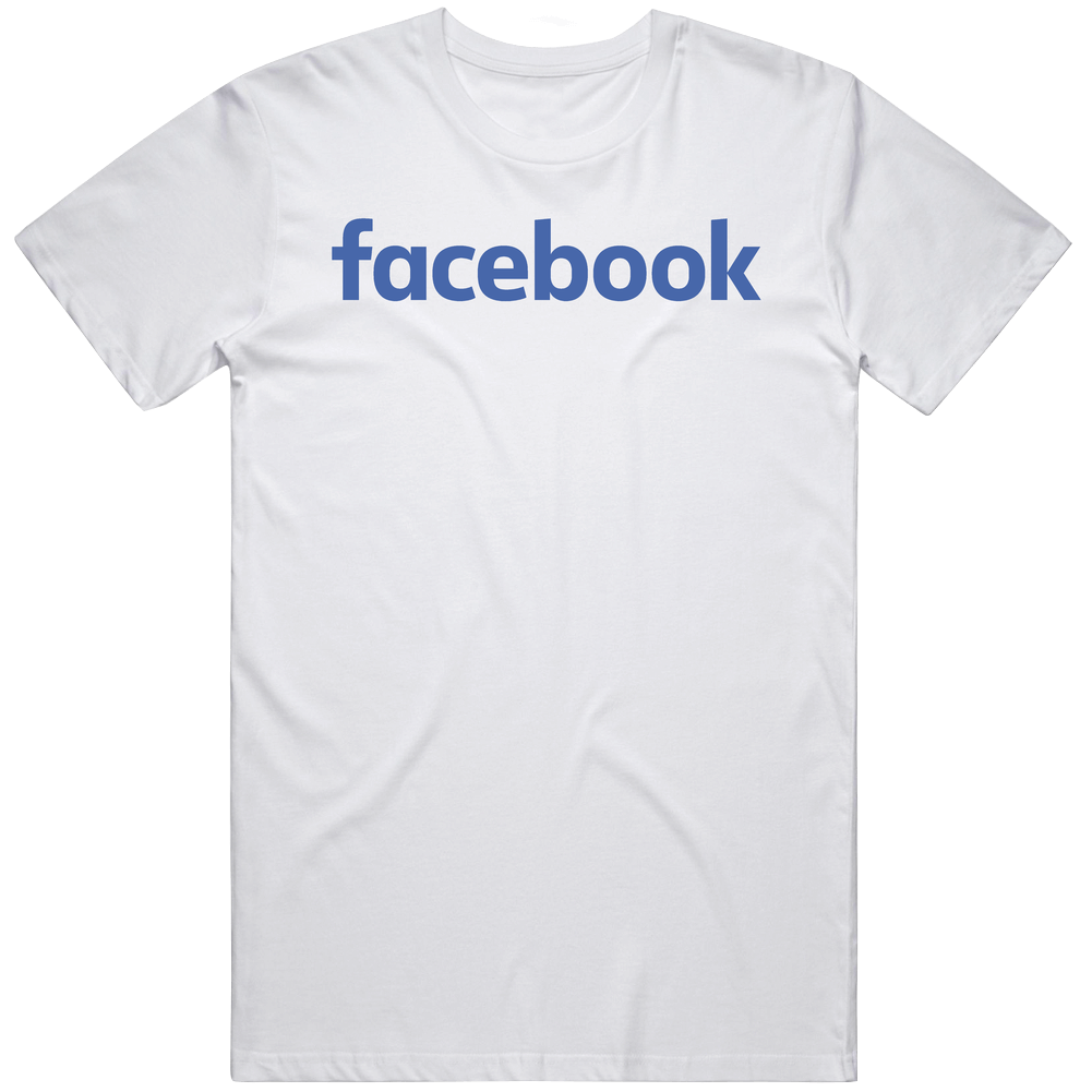Facebook Nasdaq Company Logo Employee Fan Mens Size Large White  T Shirt