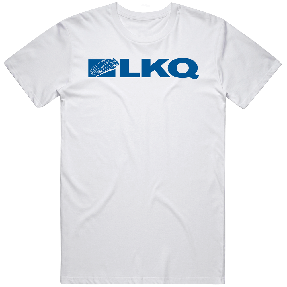 Lkq Corporation Nasdaq Company Logo Employee Fan Mens Size Large White  T Shirt