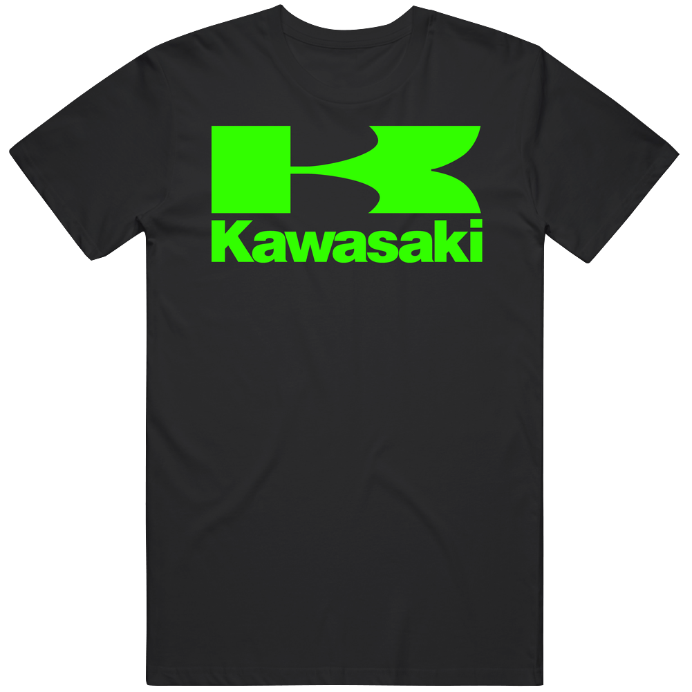 K-kawasaki Men's Black Unisex Size Large T Shirt
