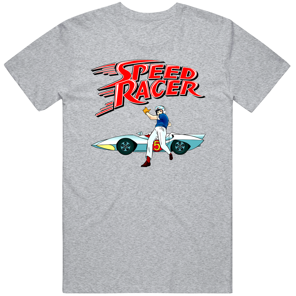 Speed Racer Grey Unisex T Shirt