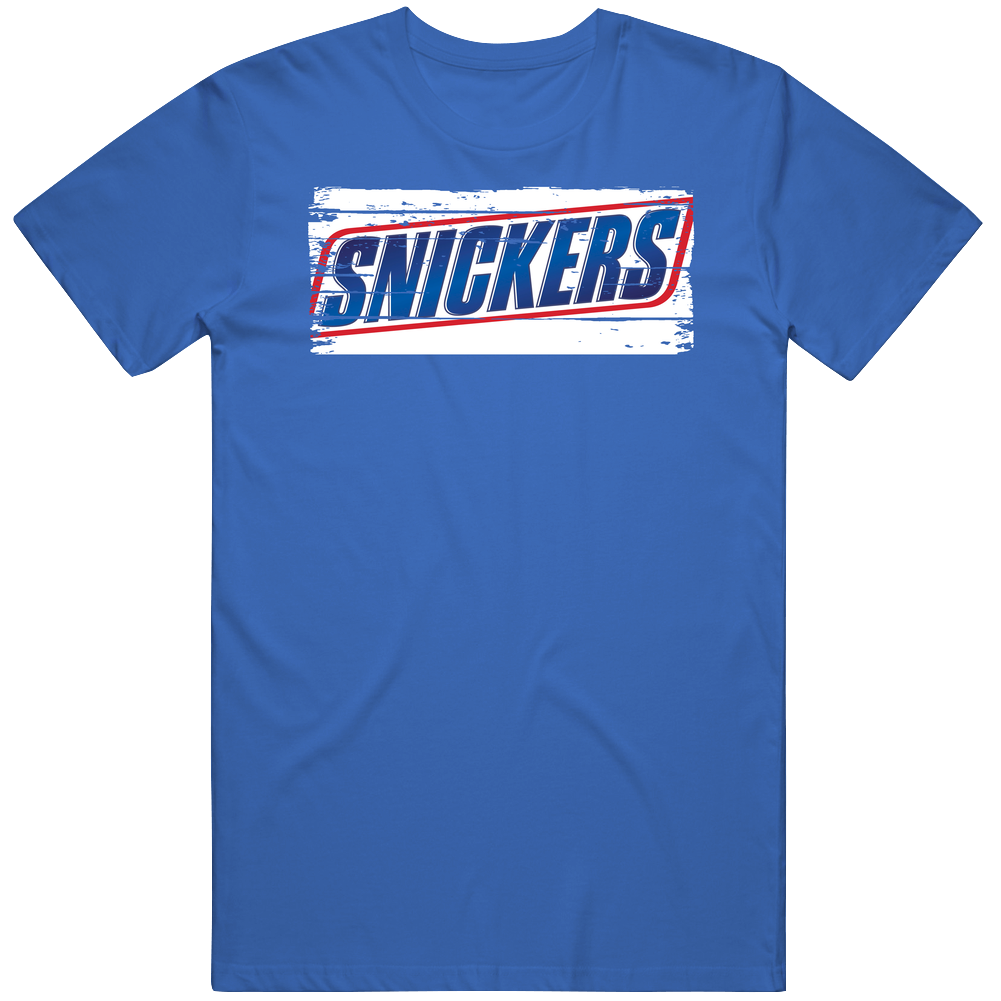 Snickers Chocolate Worn Look Candy Gift Unisex T Shirt
