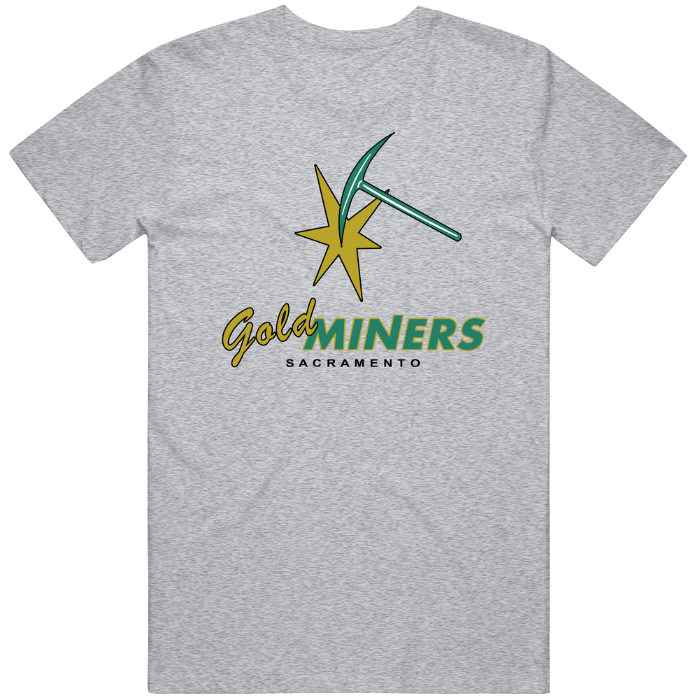 Sacramento Gold Miners 90s Cfl Football Expansion Team Fan Baseball Raglan Unisex T Shirt