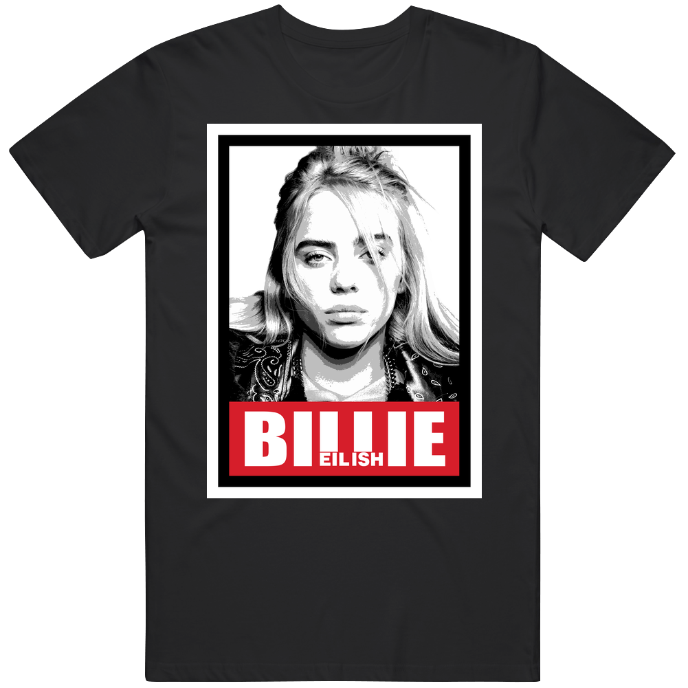 Billie Eilish Ob Bw Black Unisex T Shirt