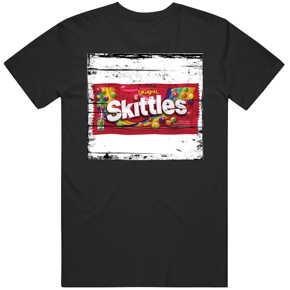 Skittles Candy Cool Distressed Grunge Look Unisex T Shirt