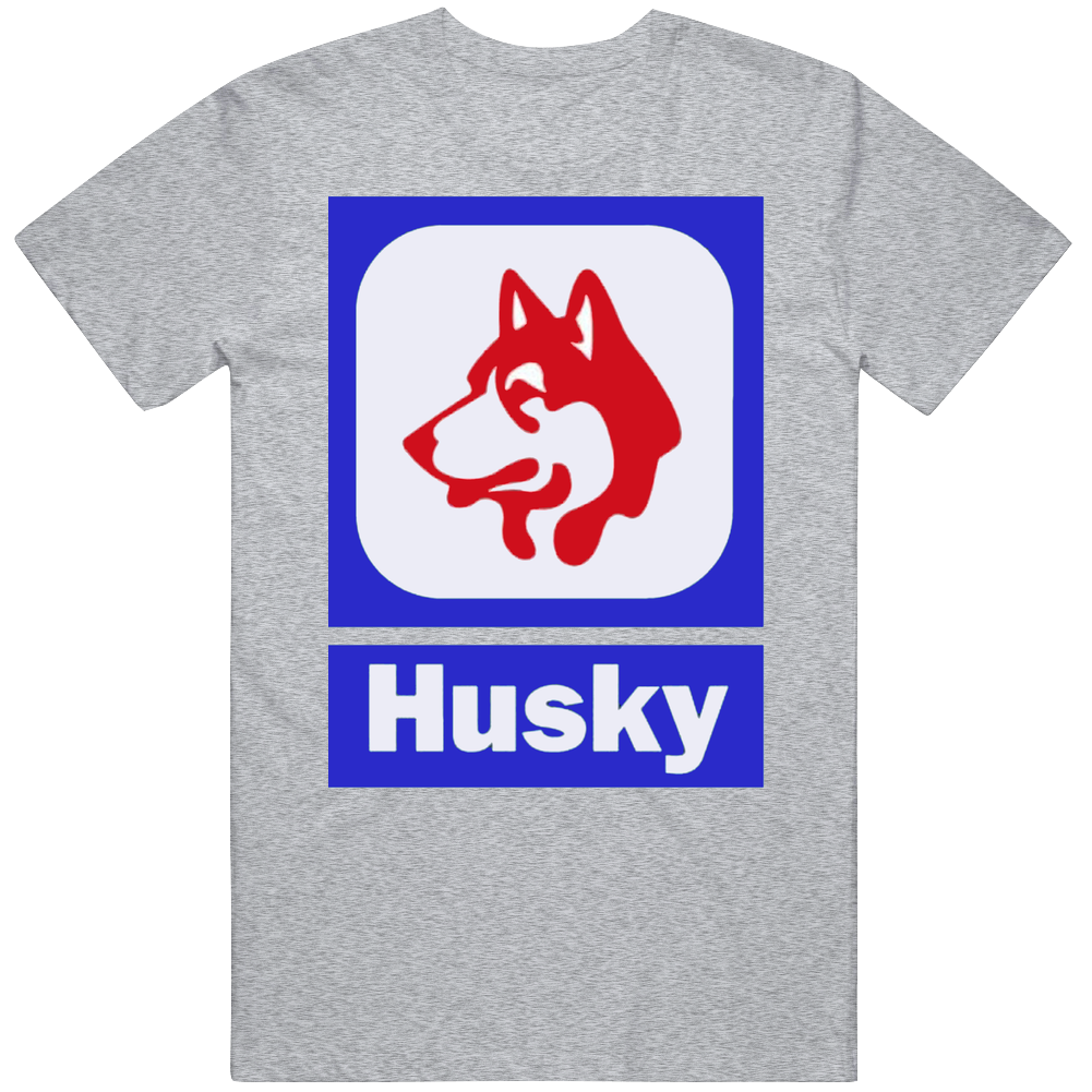 Husky Gas Station Logo Fuel Petroleum Logo Unisex T Shirt