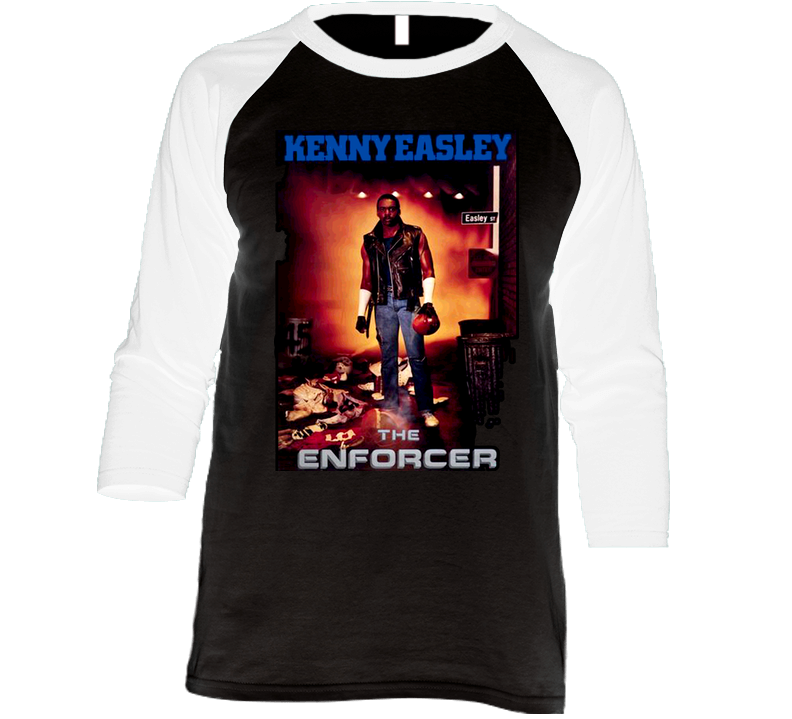 Retro Seattle Football Kenny Easley The Enforcer Vintage Raglan Retro Raglan 3/4 Sleeve Shirt