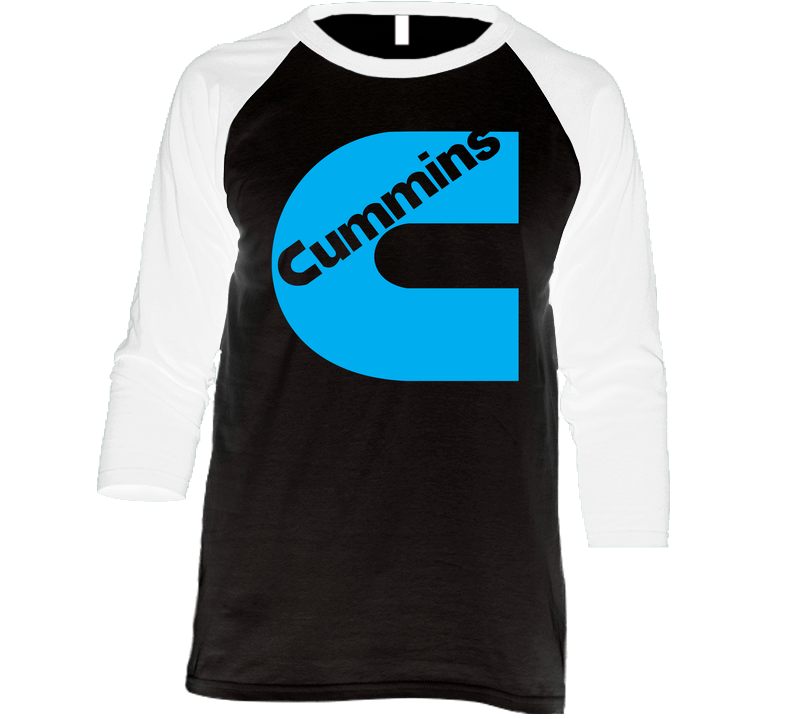 Cummins Vintage Raglan Retro Raglan 3/4 Sleeve Shirt