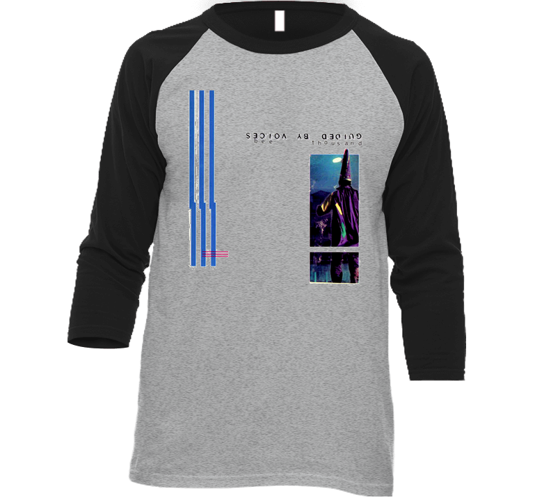 Guided By Voices Bee Thousand Album Vintage Raglan Retro Raglan 3/4 Sleeve Shirt