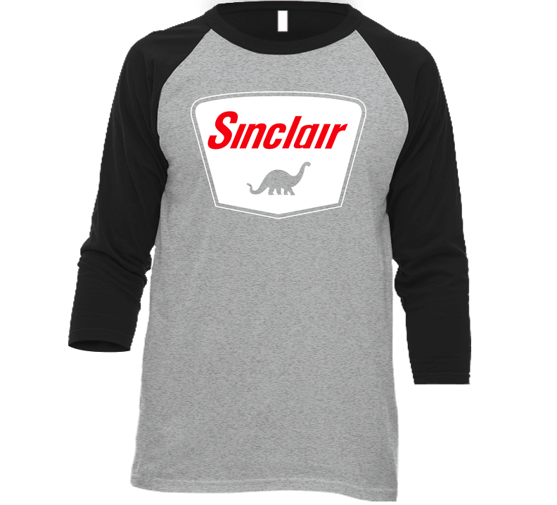 Sinclair Motor Oils Vintage Raglan Retro Raglan 3/4 Sleeve Shirt