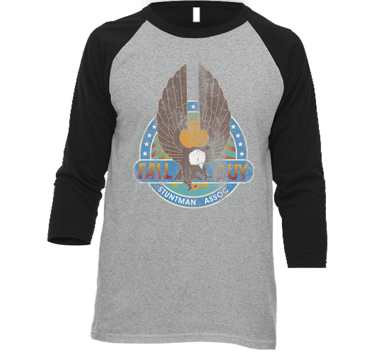 Fguy Chocolate Vintage Raglan Retro Raglan 3/4 Sleeve Shirt