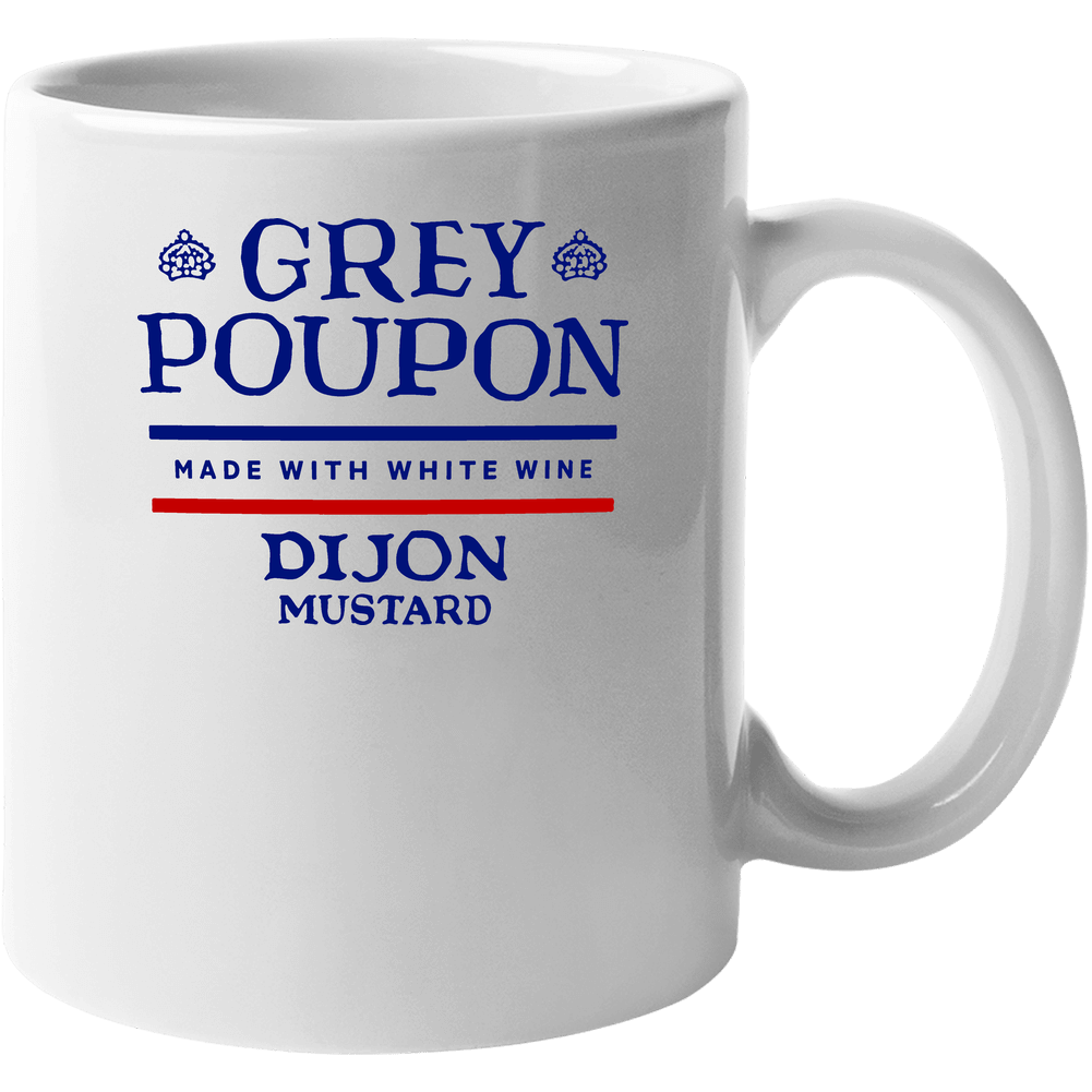 Grey Poupon Dijon Mustard Food Cool Unisex Mug Grey Poupon Dijon Mustard Food Cool Unisex Mug