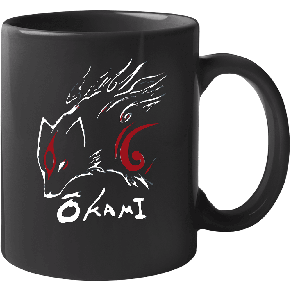 Okami Japanese Lore Wolf Video Game 11 OZ Mug Okami Japanese Lore Wolf Video Game 11 OZ Mug