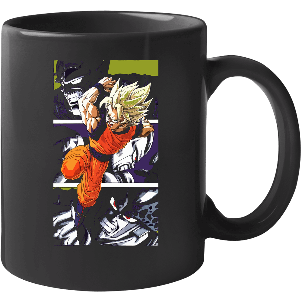 Dragon Ball Z Goku Piccolo Freeza Cell 11 OZ Mug