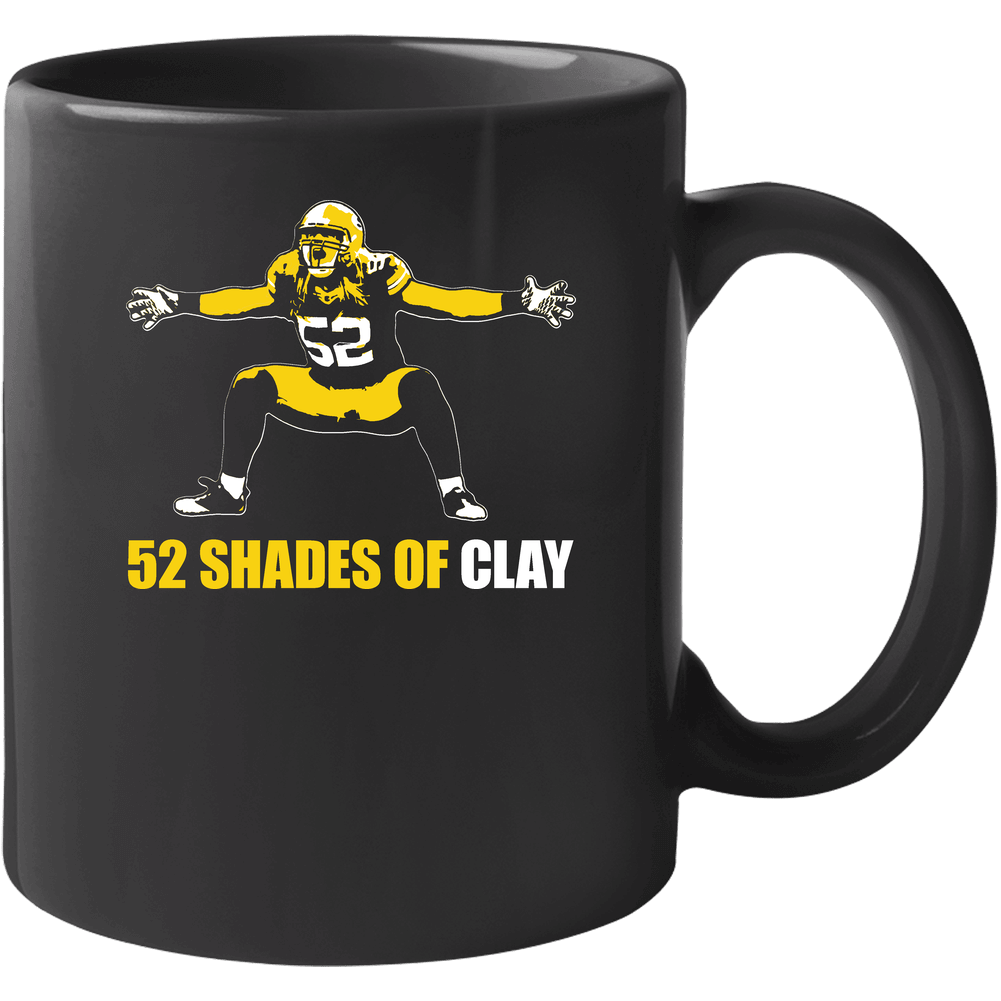 52 Shades Of Clay Matthews Green Bay Football Cheesehead 11 OZ Mug 52 Shades Of Clay Matthews Green Bay Football Cheesehead 11 OZ Mug