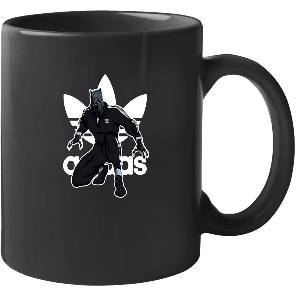 Cool Black Panther Logo Mashup Superhero 11 OZ Mug Cool Black Panther Logo Mashup Superhero 11 OZ Mug