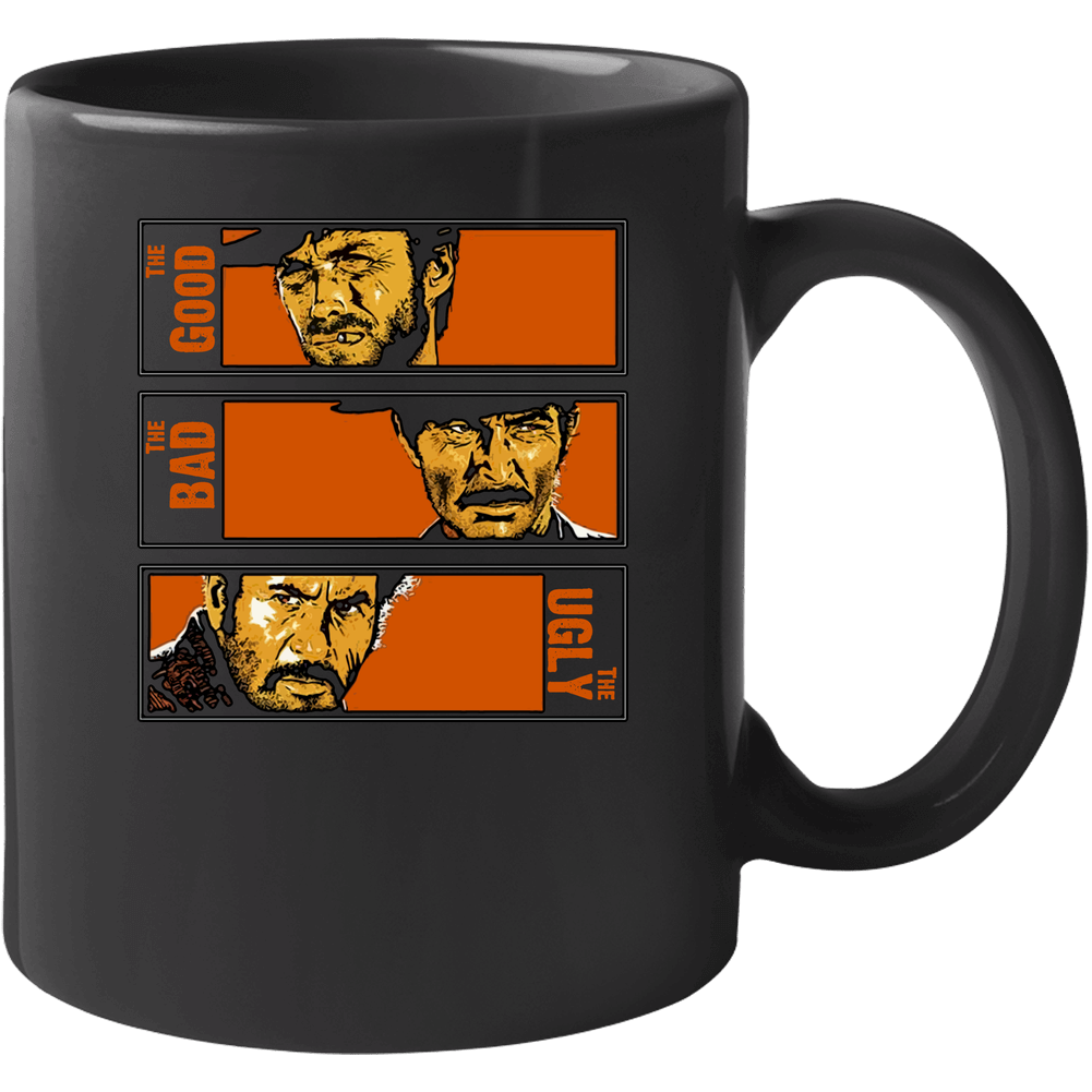 The Good The Bad The Ugly Western Retro Movie 11 OZ Mug The Good The Bad The Ugly Western Retro Movie 11 OZ Mug