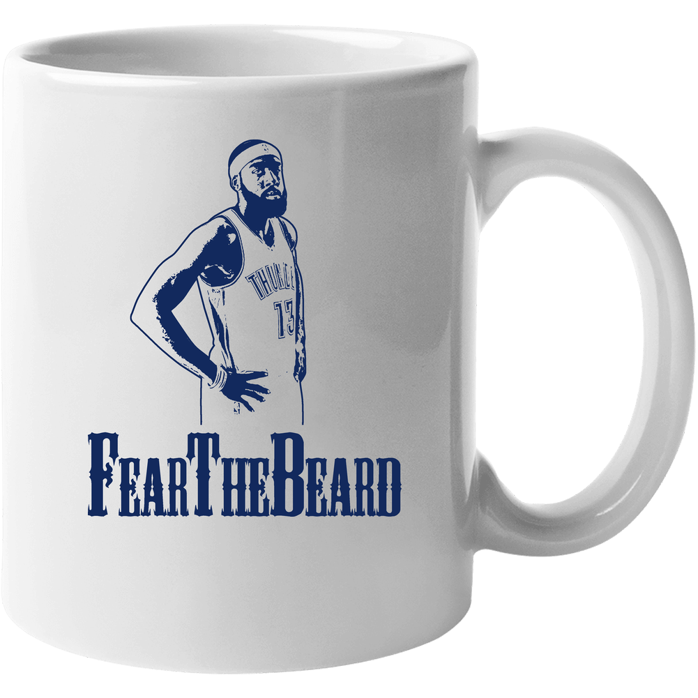Fear The Beard Okc Thunder James Harden Cool 11 OZ Mug Fear The Beard Okc Thunder James Harden Cool 11 OZ Mug