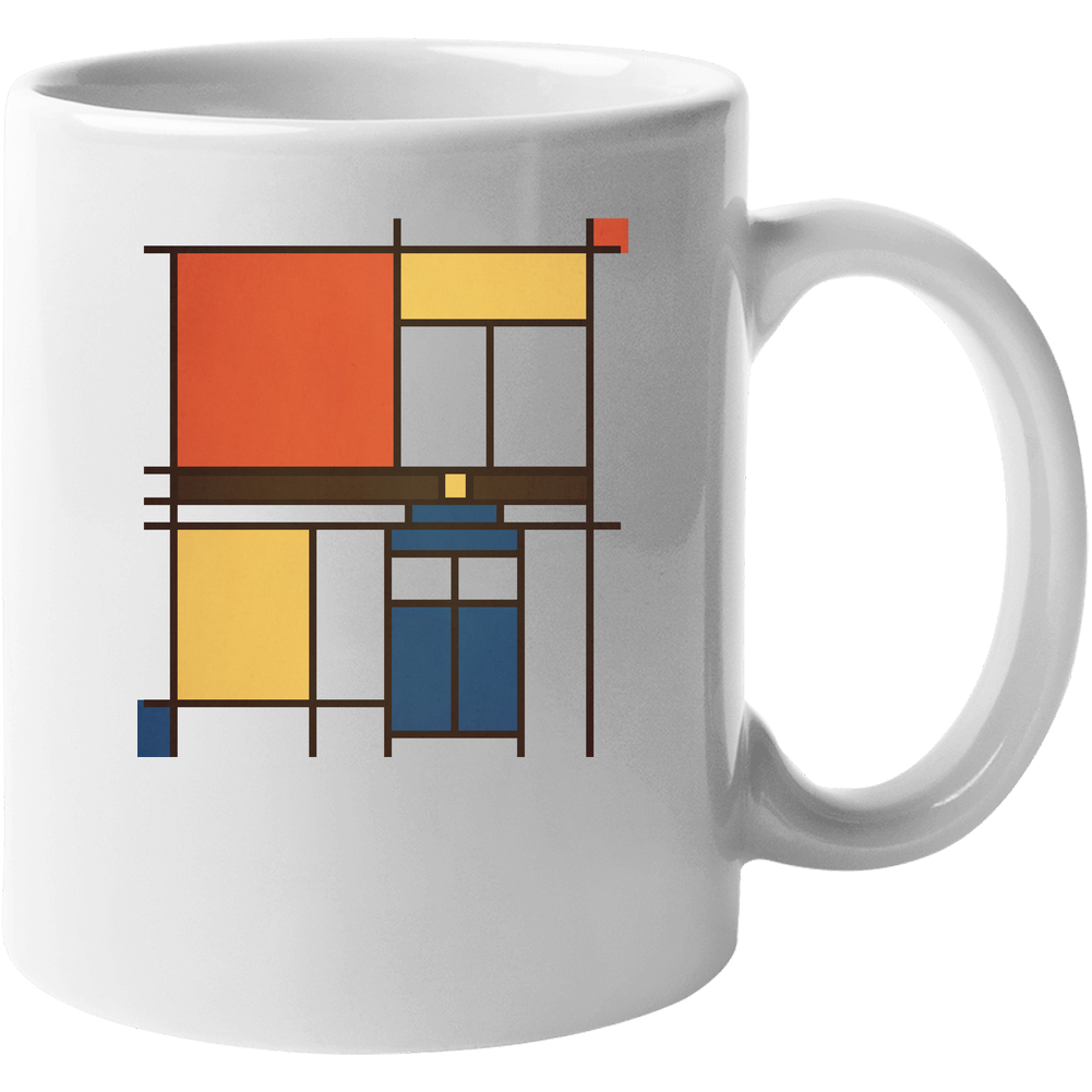 Mondrian Who 11 oz Mug