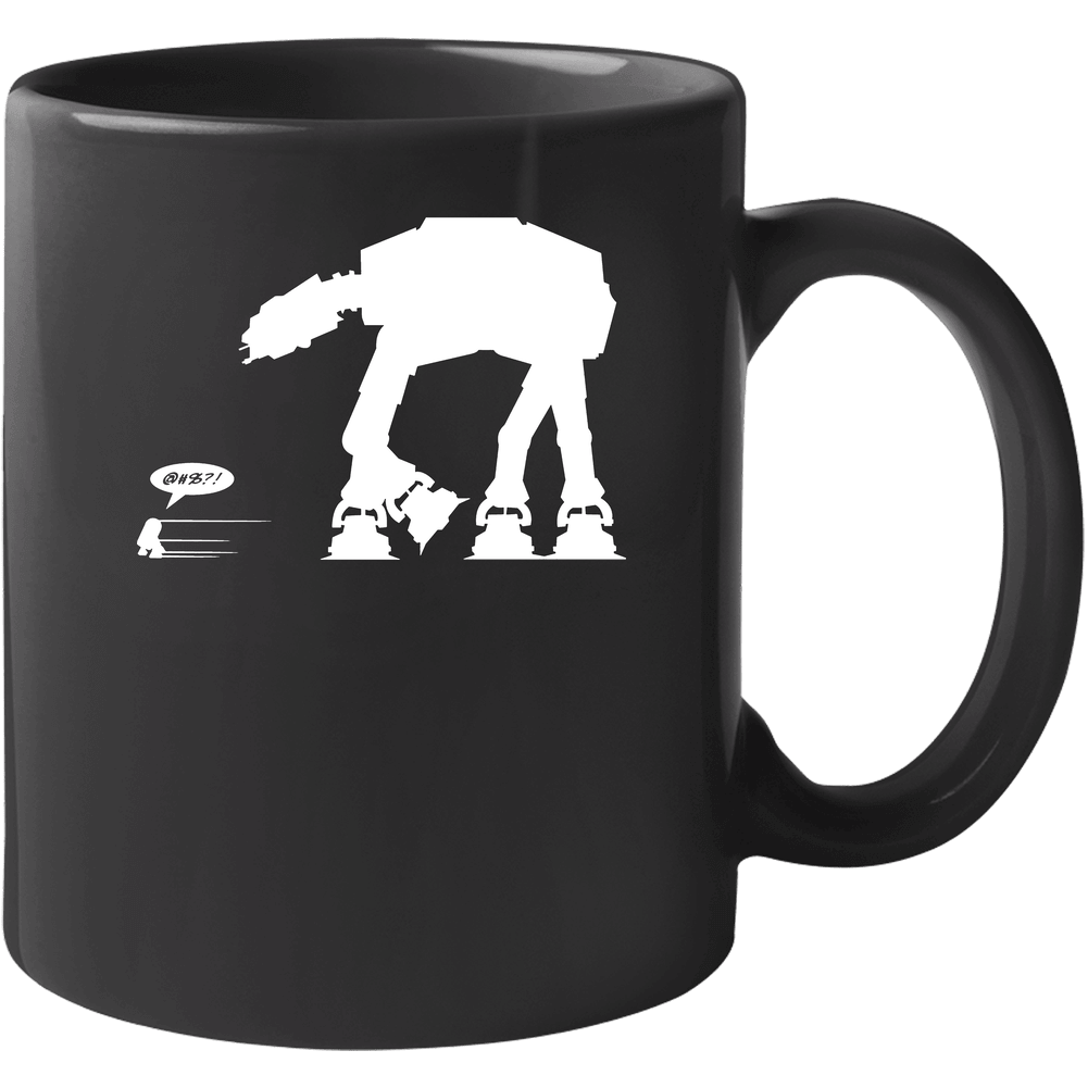 Run R2 Run Funny Star Wars 11 oz Mug Run R2 Run Funny Star Wars 11 oz Mug