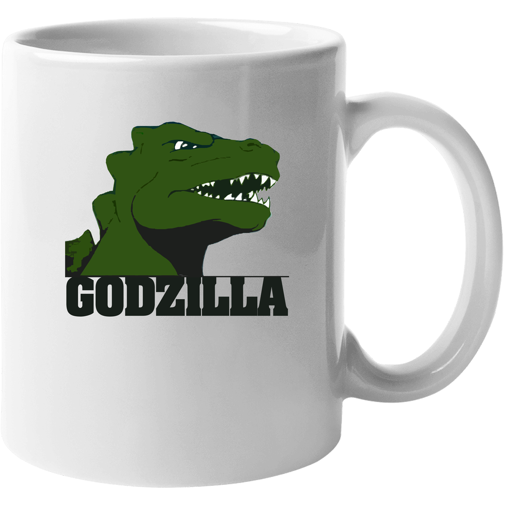 Godzilla 80s Cartoon Retro 11 oz Mug