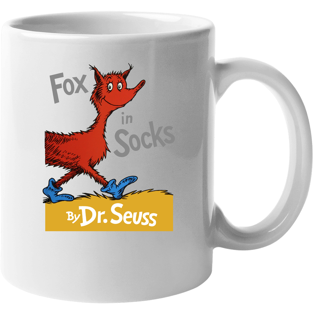 Fox In Socks Dr Seuss 11 oz Mug Fox In Socks Dr Seuss 11 oz Mug