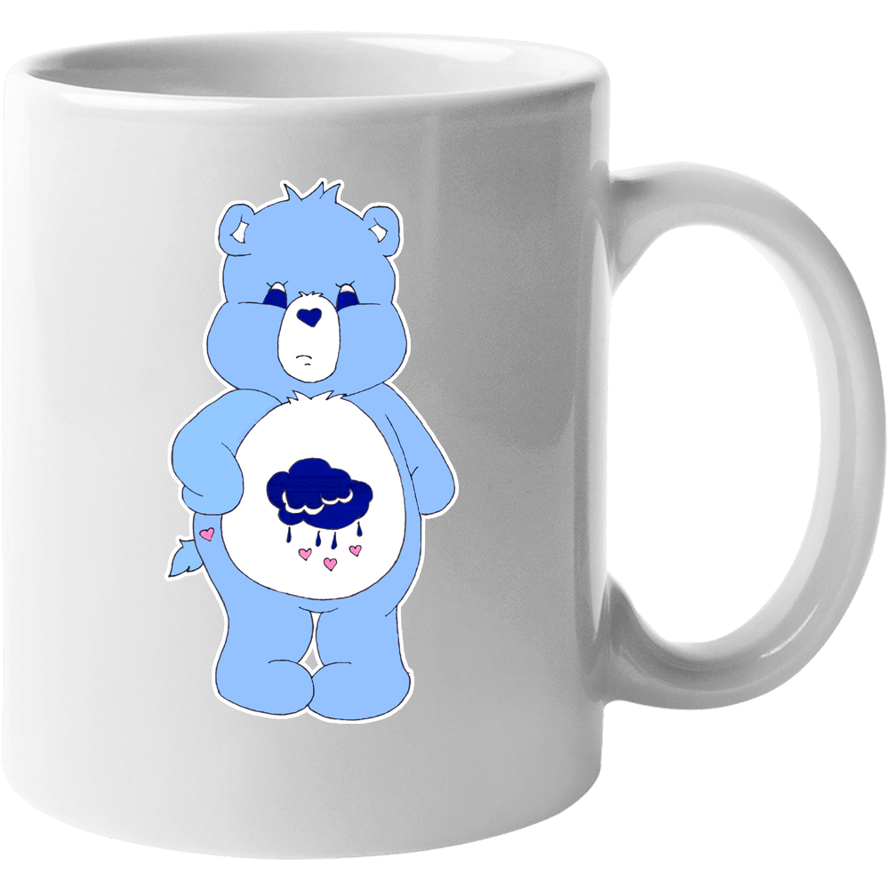 Grumpy Bear Care Bear Funny 11 oz Mug