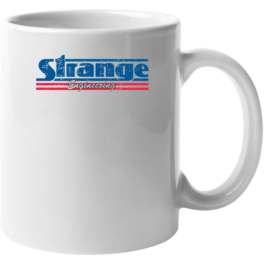 Strange Engineering Auto Automobile Car Truck Motorcycle Parts Cool Distressed Style Brand Logo Emblem 11 oz Mug Strange Engineering Auto Automobile Car Truck Motorcycle Parts Cool Distressed Style Brand Logo Emblem 11 oz Mug