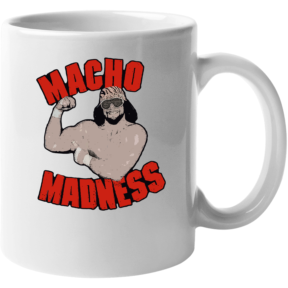 Macho Man Randy Savage Retro 11 oz Mug Macho Man Randy Savage Retro 11 oz Mug