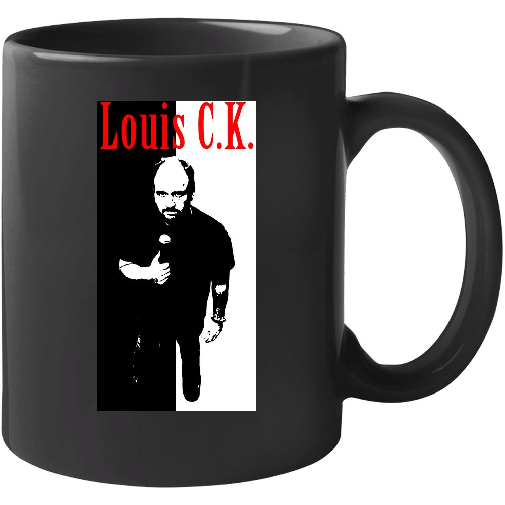 Louis Ck Comic Gangster 11 oz Mug Louis Ck Comic Gangster 11 oz Mug