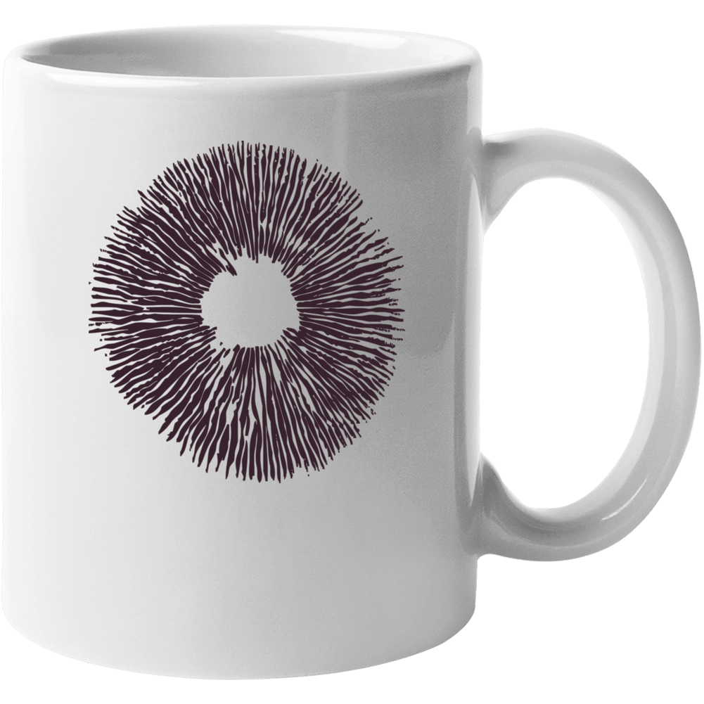 White Purple Print 7.2.19 11 oz Mug White Purple Print 7.2.19 11 oz Mug