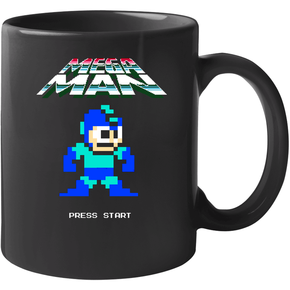 Megaman Arcade Game Capcom Retro 11 Oz Mug Megaman Arcade Game Capcom Retro 11 Oz Mug