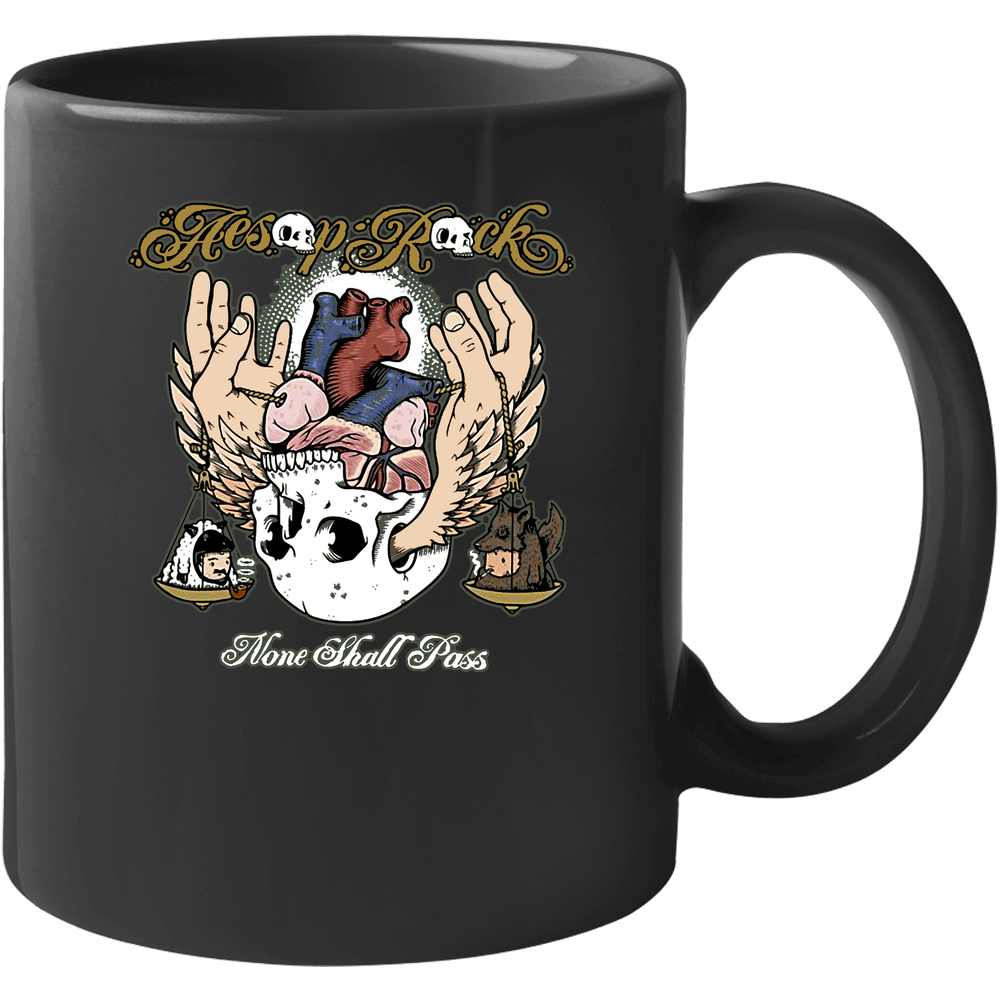 Aesop Rock Rapper Hip Hop Music None Shall Pass 11 Oz Mug Aesop Rock Rapper Hip Hop Music None Shall Pass 11 Oz Mug