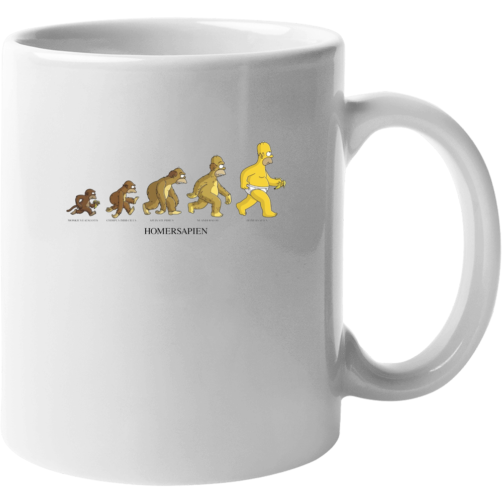 Homersapien 11 Oz Mug Homersapien 11 Oz Mug
