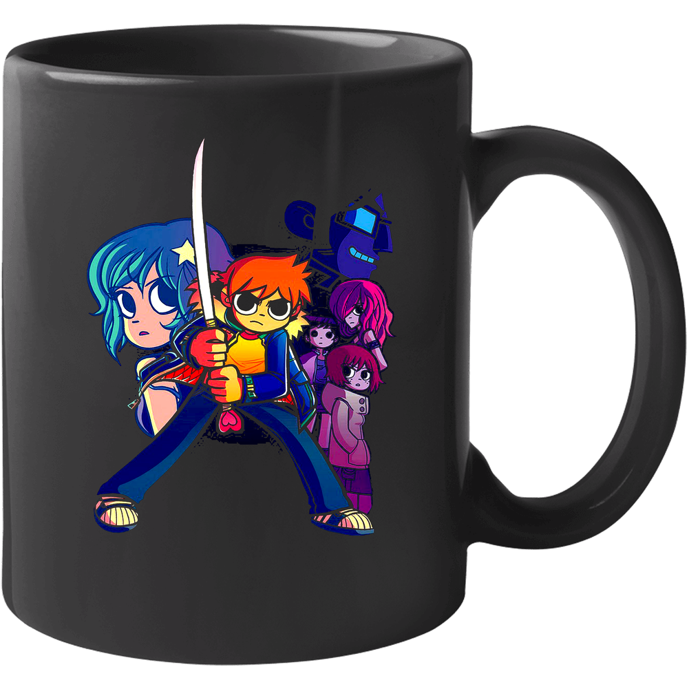 Scott Pilgrim Video Game Movie Comic 11 Oz Mug