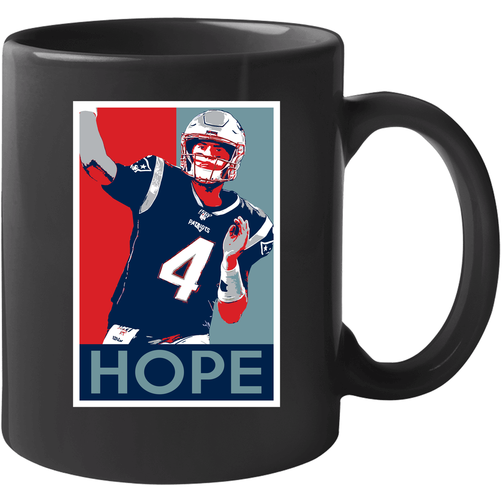 Jarrett Stidham New England Football Player Hope  Fan 11 oz Mug